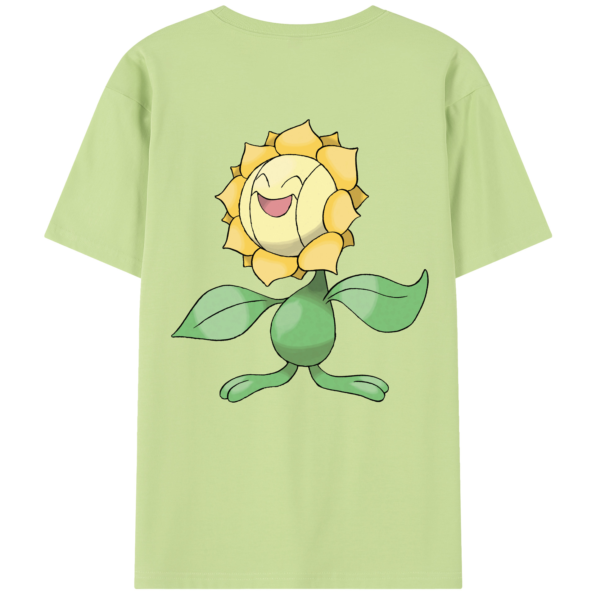 （画像用） ポケットモンスター Pokémon 綿100％半袖Tシャツ（背面プリント）